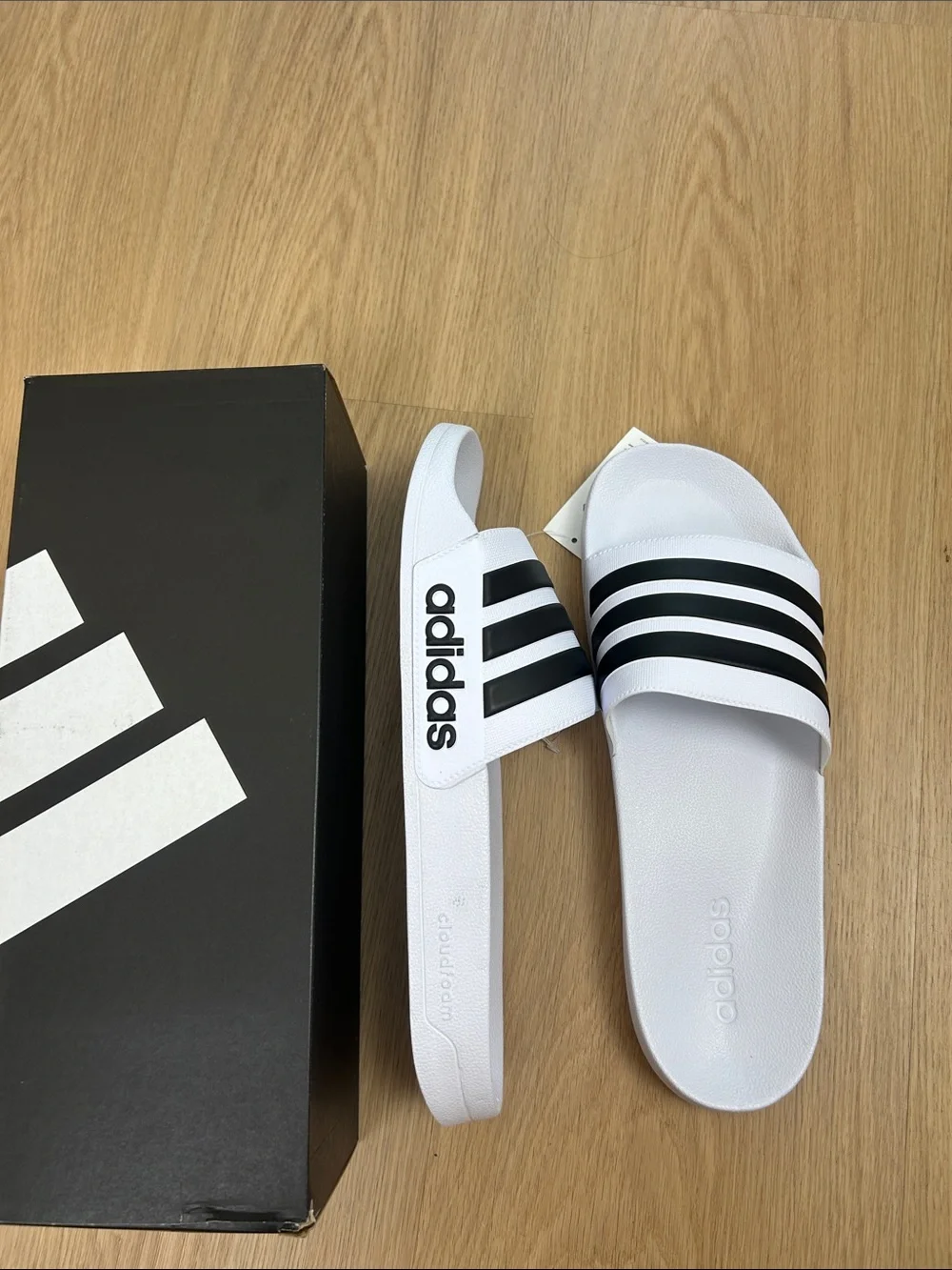 NIB adidas Slides Sandals size 17